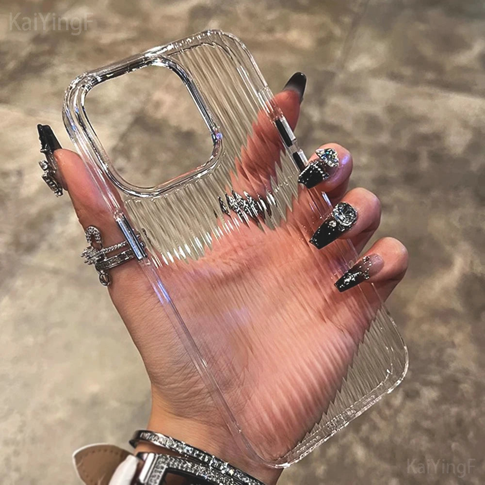 Transparent Iphone Case Clear Silicone Bumper Protection - Smarsty