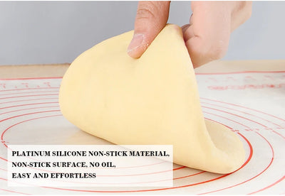 Non-Stick Silicone Baking Mat for Easy Dough Preparation - Smarsty