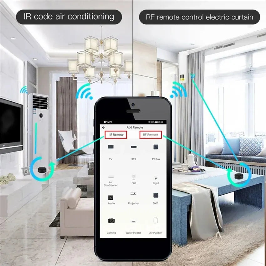 Smart WiFi IR Remote Controller for Home Automation - Smarsty