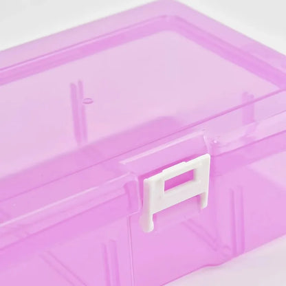 Transparent Plastic Storage Boxes for Jewelry and Crafts - Smarsty