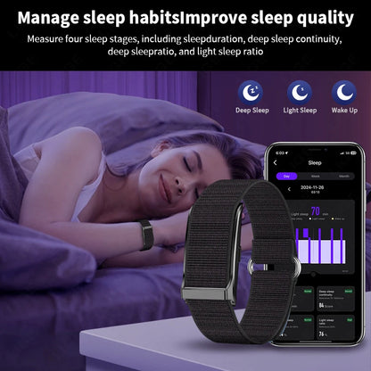Men's Waterproof Smartwatch with Heart Rate Monitor - Smarsty