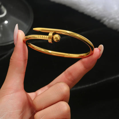 Stainless Steel Four-Leaf Clover Lucky Bracelet for Women - Smarsty
