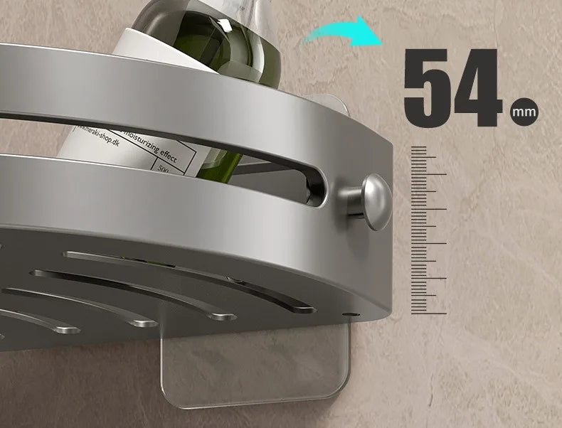 2PCS No Drill Bathroom Shelves for Easy Storage - Smarsty