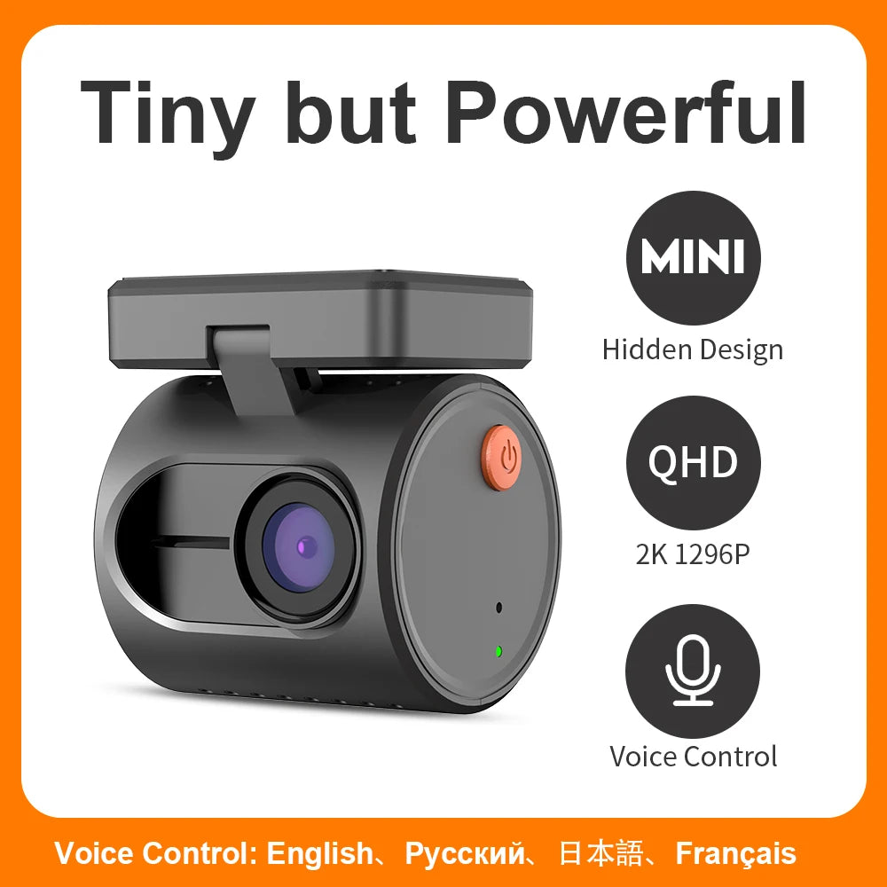 2K Dash Cameras For Cars With Night Vision And WiFi - Smarsty