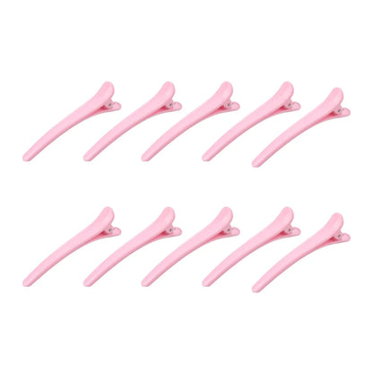 10 Pcs Plastic Hair Clips Set for Easy Styling - Smarsty