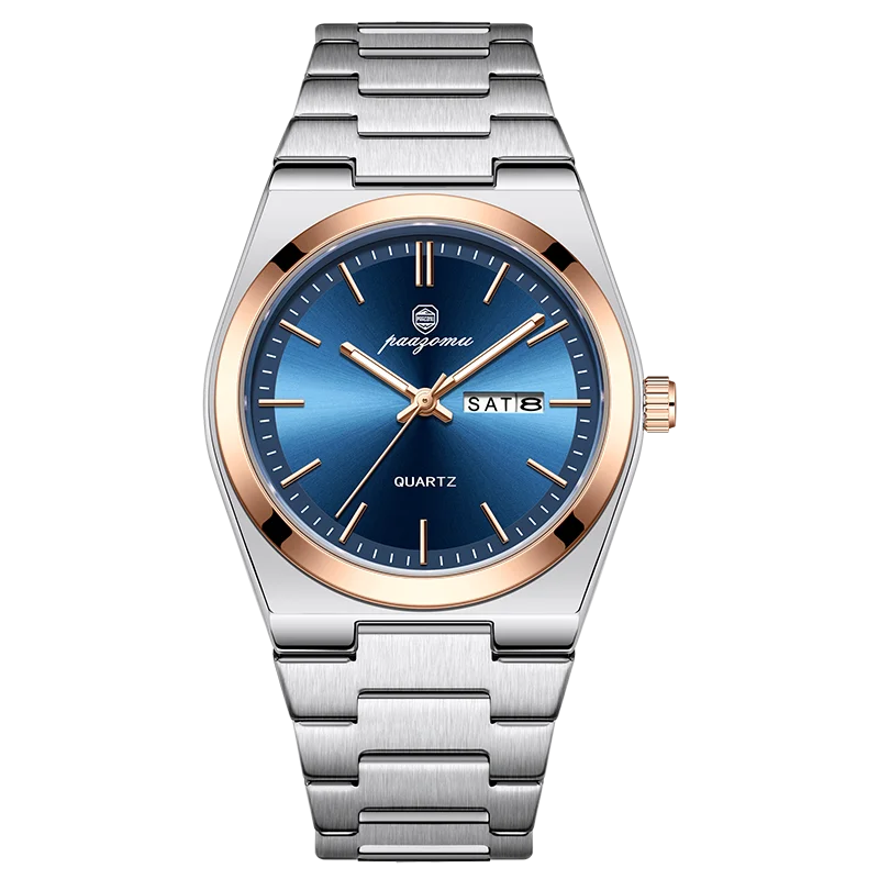 Luxury Waterproof Quartz Men's Watch with Luminous Features - Smarsty