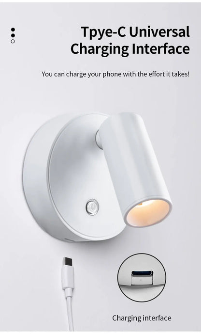 Wireless USB Rechargeable LED Magnetic Wall Light - Smarsty