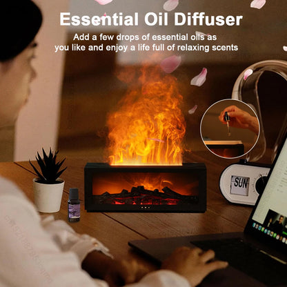 Aroma Humidifier with RGB Light and Remote Control - Smarsty