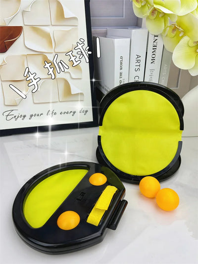 Catch Ball Game for Adult Kid Outdoor Indoor Funny Interaction Sensory Sport Toy Training Hand Eye Coordination Parent Child Toy - Smarsty