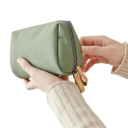 Portable Cosmetic Bag With Coin Pouch And Organizer - Smarsty