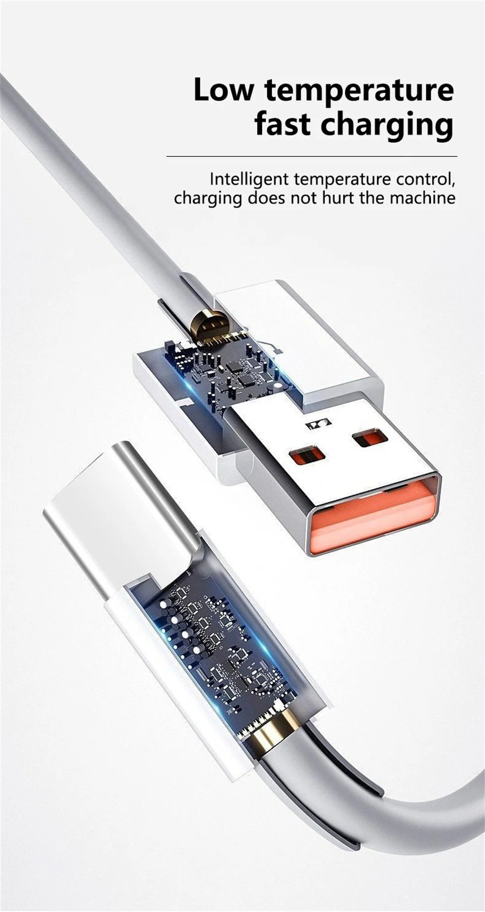 120W Super Fast Charging USB C Cable for Phones - Smarsty