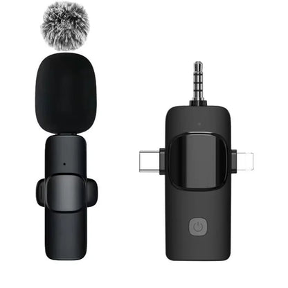 Basix Wireless Lavalier Microphone for iPhone Vlogging - Smarsty