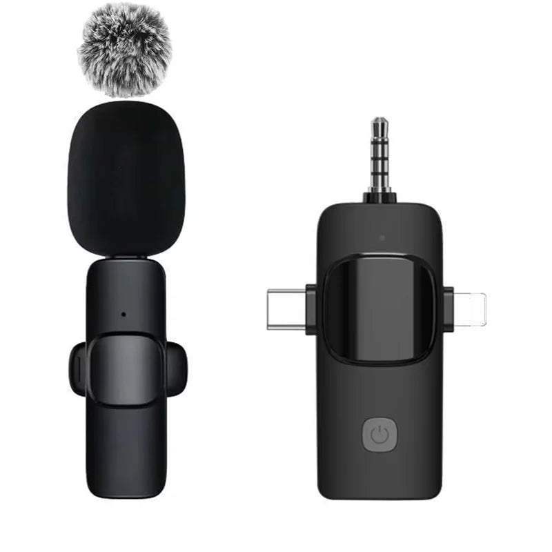 Basix Wireless Lavalier Microphone for iPhone Vlogging - Smarsty