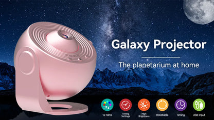 Galaxy Projector Night Light for Kids Bedroom - Smarsty