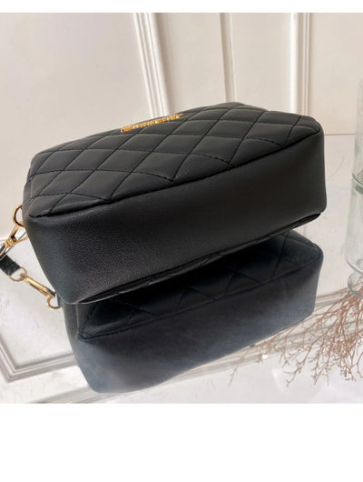 2024 Tassel Small Messenger Bag For Women Trend Lingge Embroidery Camera Female Shoulder Bag Fashion Chain Ladies Crossbody Bags - Smarsty