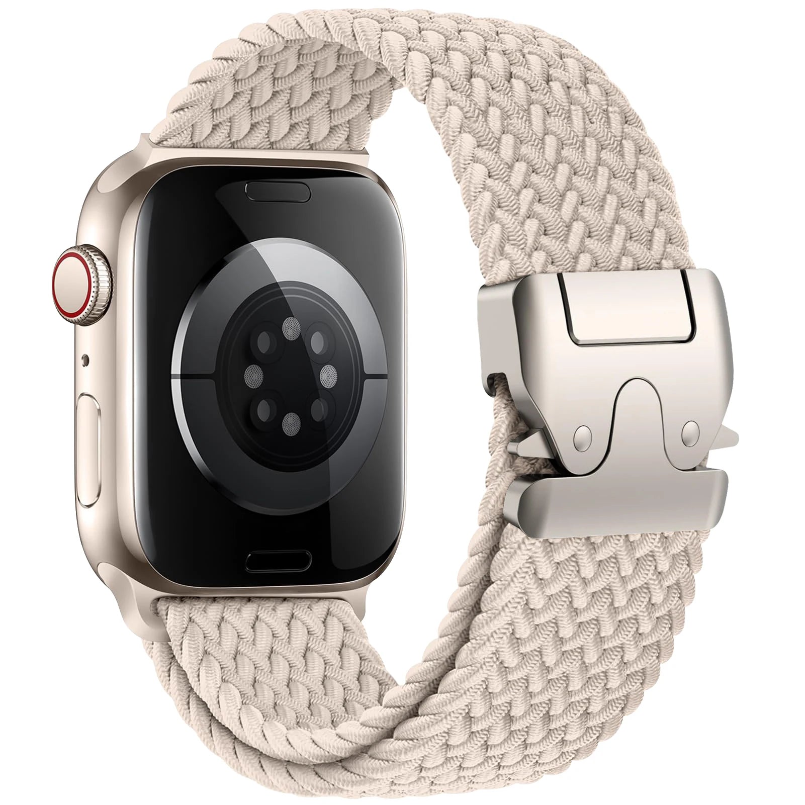 Parachute Straps for Apple watch 10 Band 46mm 42mm 45mm Ultra 49mm 44mm 41mm Braided bracelet correa iWatch Series 9 8 SE 5 6 7 - Smarsty