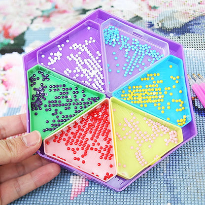 Removable Diamond Painting Storage Containers with 6 Slots - Smarsty