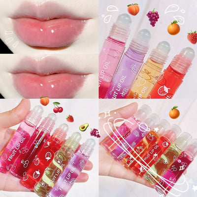 Moisturizing Roll-On Lip Oil for Smooth Soft Lips - Smarsty