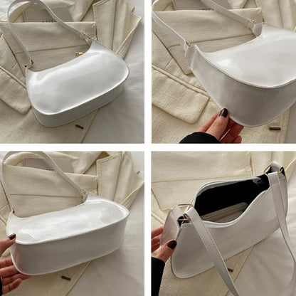 PU Leather Shoulder Bag For Women Retro Fashion Casual - Smarsty