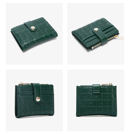 CH Women's Wallet Premium Sense Fashion Women's Card Bag Temperament Convenient Carrying Women's Small Bag Elegant High Quality - Smarsty