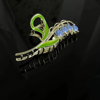 Bell Orchid Hair Clip Large Premium Scratch Resistant - Smarsty