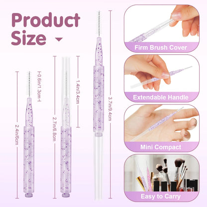Mini Eyebrow Brush for Precise Brow Lifting - Smarsty
