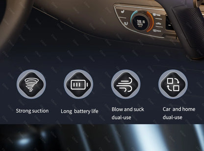 Wireless Portable Car Vacuum Cleaner With Powerful Suction - Smarsty