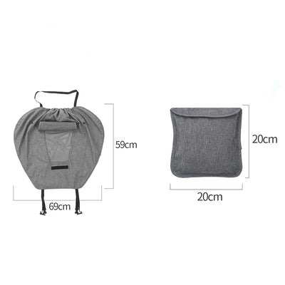 Universal Baby Stroller Accessories Sun Shade UV Protection Sunshade Carriage Canopy Cover for Prams Infants Car Seat Sun Visor by Smarsty