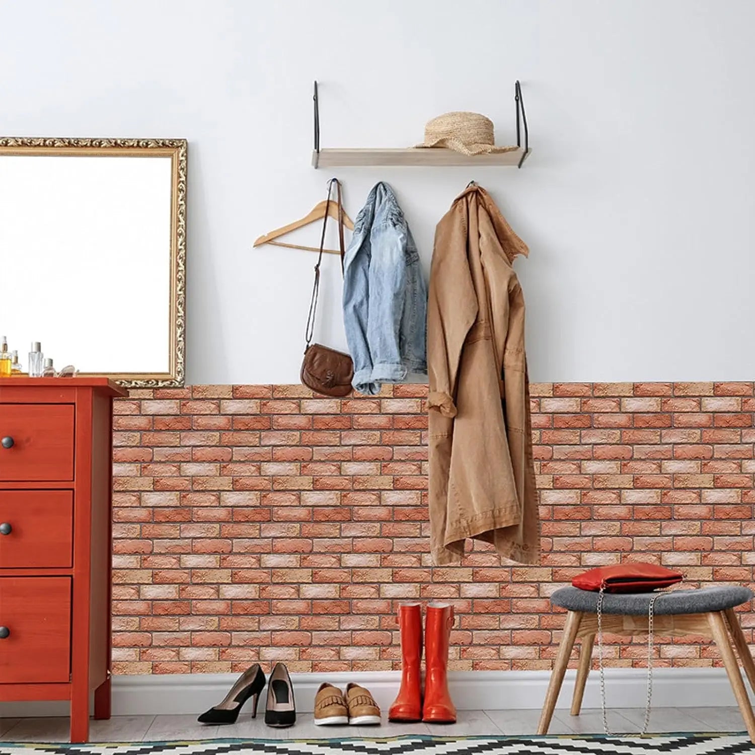 Self Adhesive Waterproof 3D Wall Panels for Easy Home Makeover - Smarsty