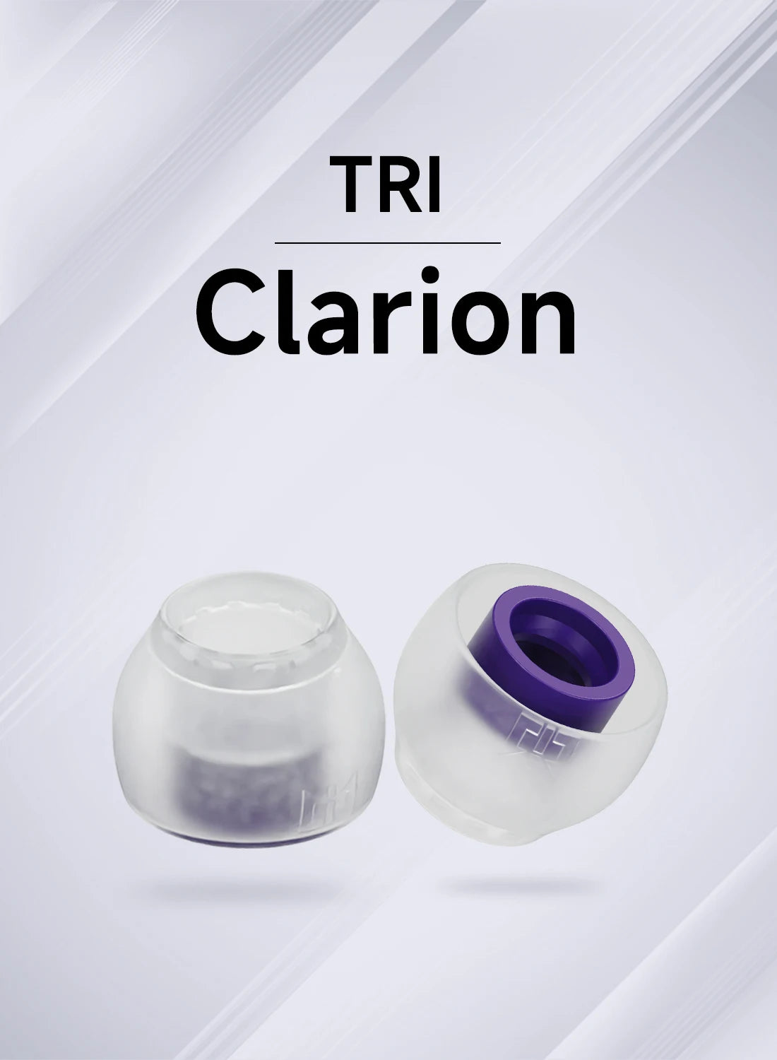 TRI Clarion Silicone Earphone Eartips for Comfort Fit - Smarsty
