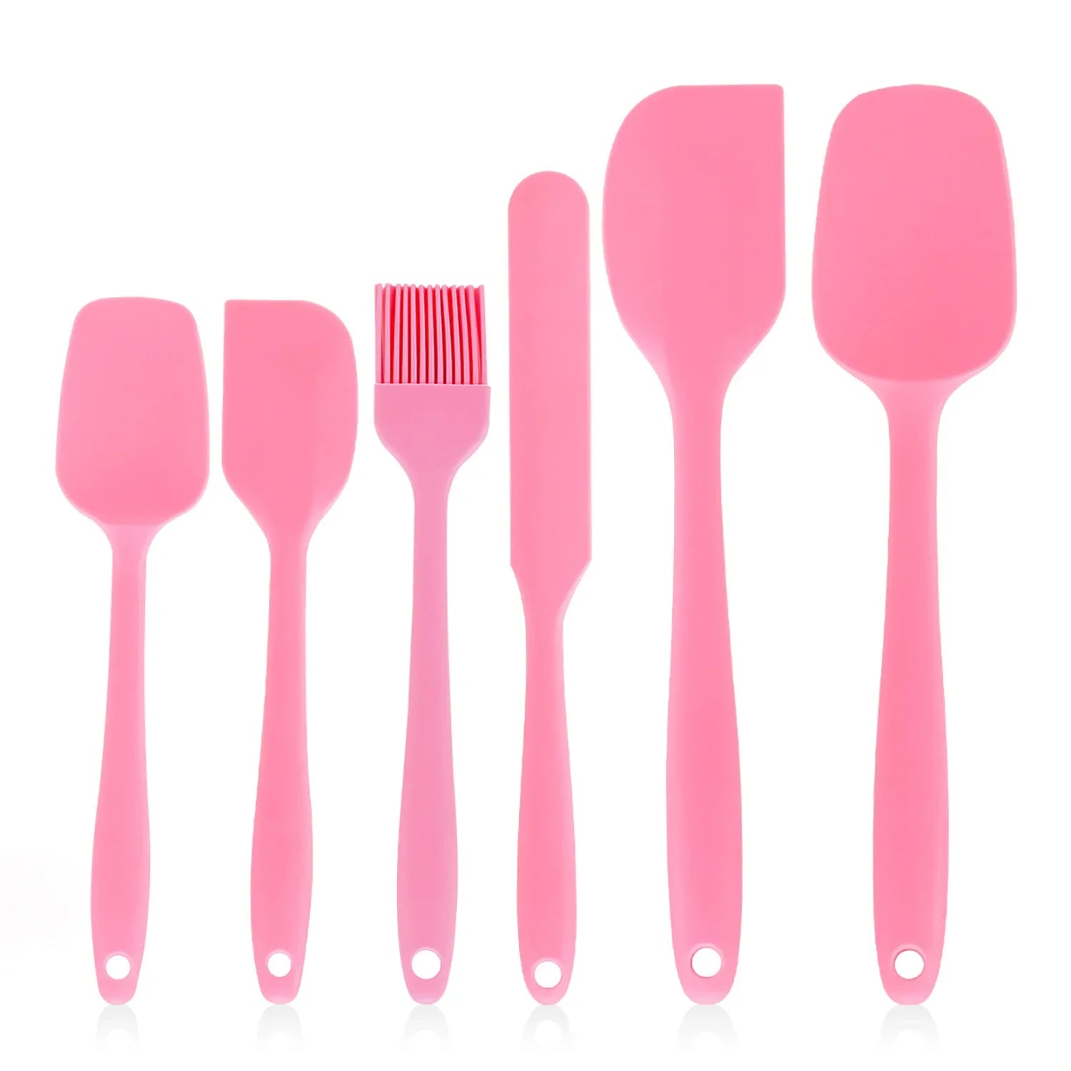 Heat Resistant Silicone Spatula Set for Baking - Smarsty