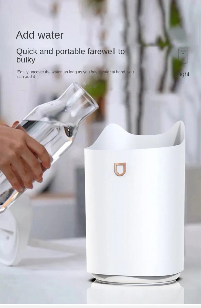 Large Capacity Dual Jet Air Humidifier with Aroma Diffuser - Smarsty