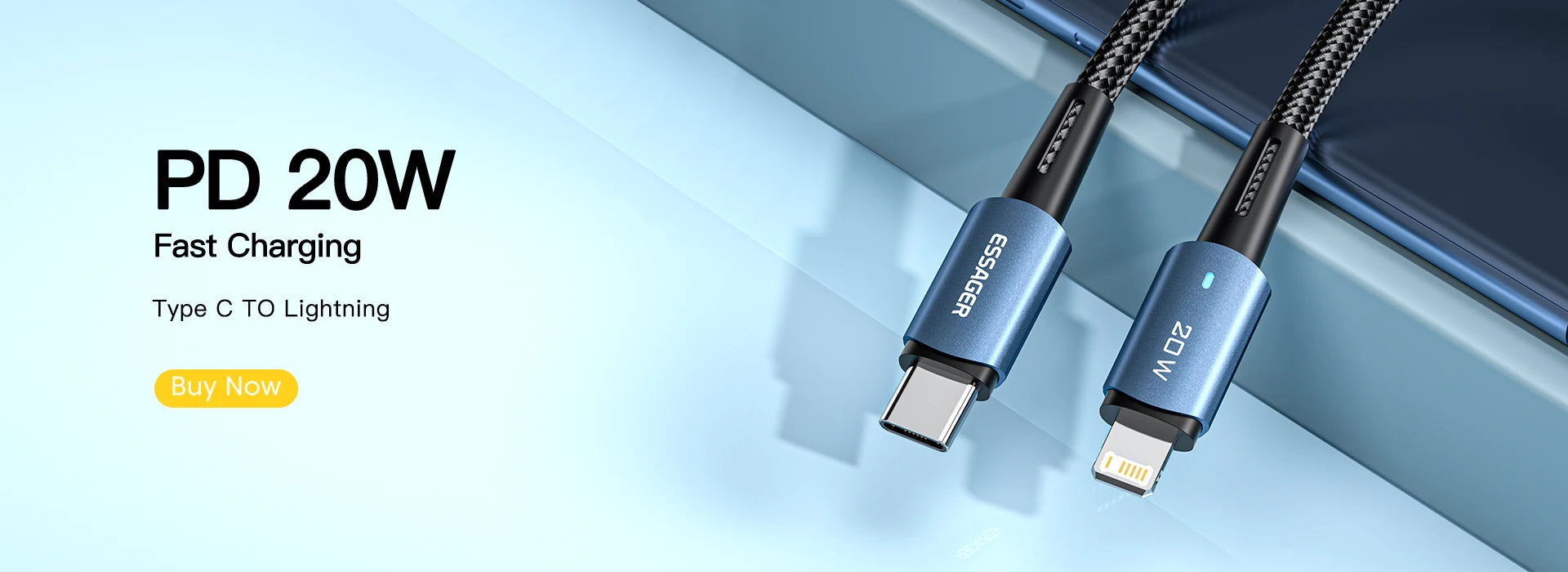 GaN USB C RapidCharge 20W PD Charger for iPhone iPad - Smarsty
