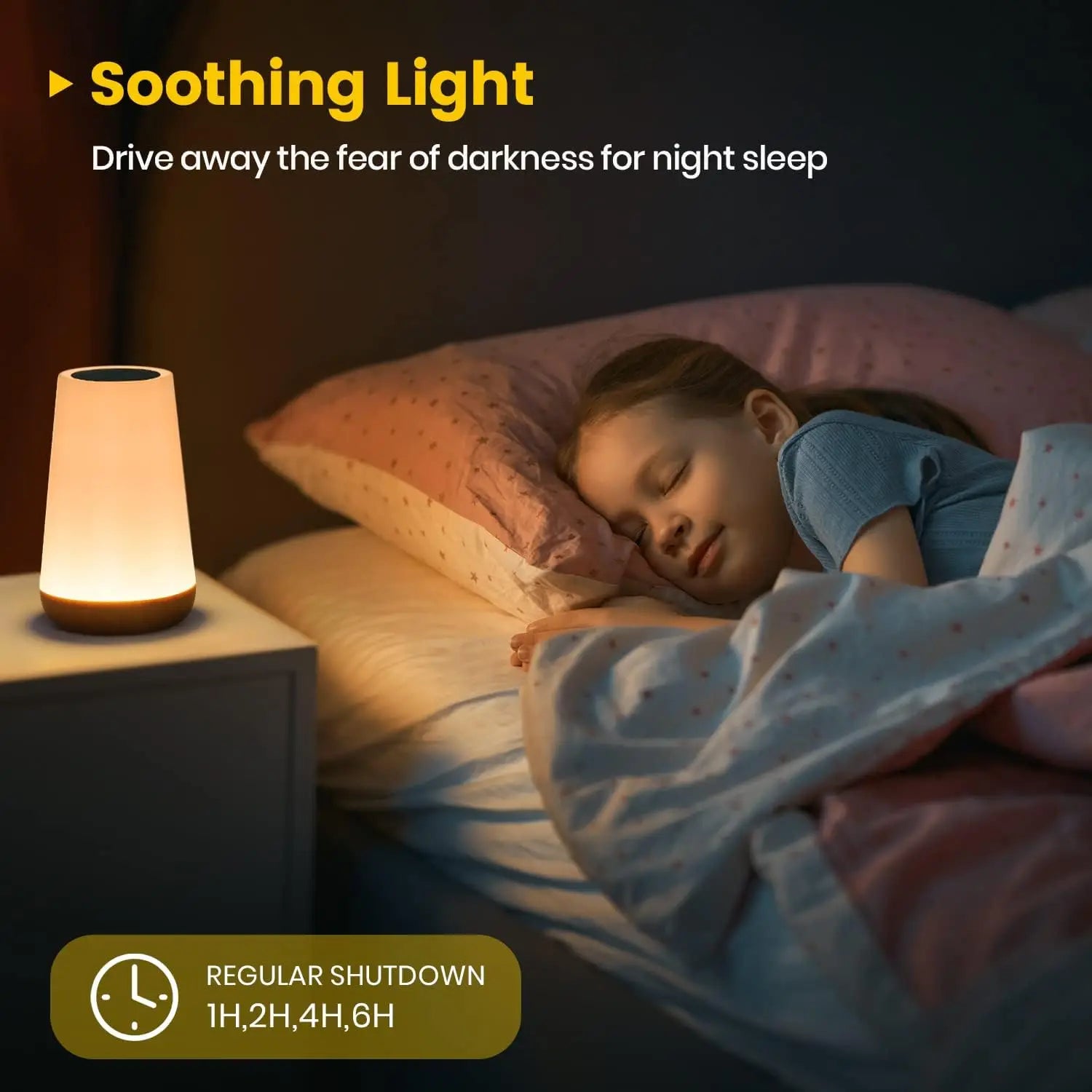 Color Changing USB Rechargeable Night Light with Remote Control - Smarsty
