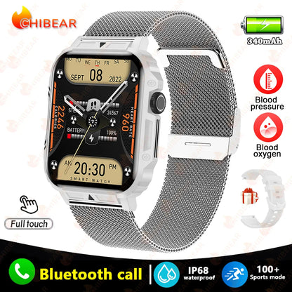 2024 Outdoor Military Smart Watch with IP68 Waterproof - Smarsty