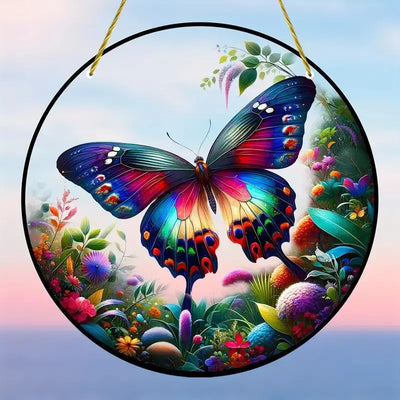 Hummingbird Acrylic Suncatcher for Vibrant Home Decor - Smarsty