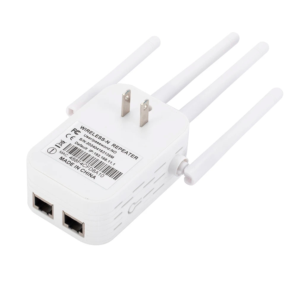 Dual-Band 2.4G 5G WiFi Repeater Signal Booster WiFi Extender 802.11bgn Gigabit Router with WPS EU/US Plug Type WiFi Amplifier - Smarsty