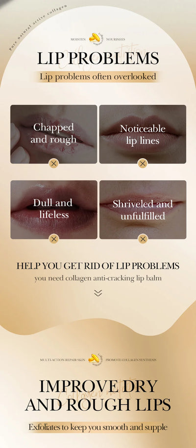 SADOER Collagen Lip Balm for Moisturizing and Repairing - Smarsty