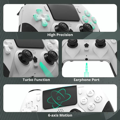 Bluetooth Wireless Controller for PS4 and PC Gaming - Smarsty