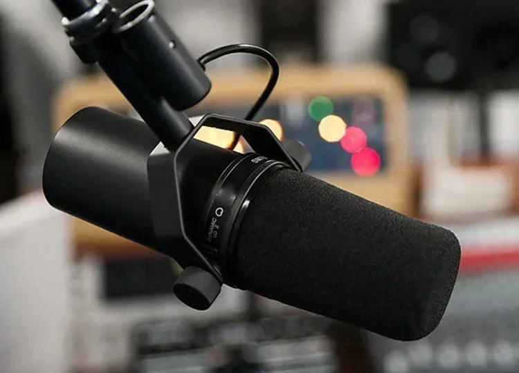 Cardioid Dynamic Microphone for Studio and Podcasting - Smarsty
