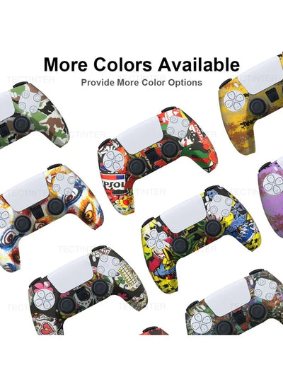 Silicone Protective Cover for PS5 Controller Anti-Slip Grip - Smarsty