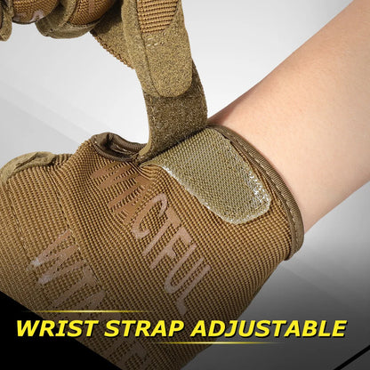 Touchscreen Tactical Gloves Shockproof Non Slip Full Finger - Smarsty