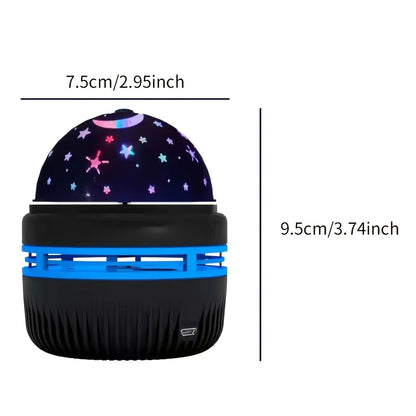 Colorful LED Starry Sky Projector Night Light - Smarsty