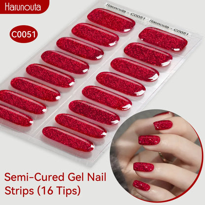 Gradient Auroras Gel Nail Strips for Easy DIY Manicure - Smarsty