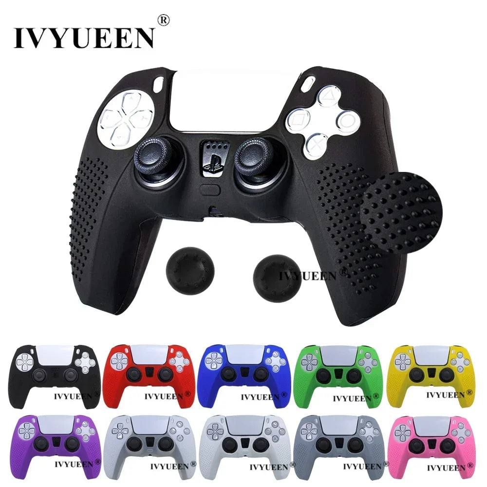 Ivyueen Anti Slip Silicone Skin for PS5 Controller - Smarsty