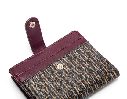 CH Women's Wallet Premium Sense Fashion Women's Card Bag Temperament Convenient Carrying Women's Small Bag Elegant High Quality - Smarsty