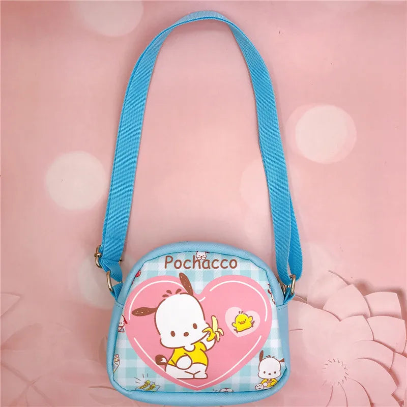Hello Kitty Crossbody Bag For Girls Cute Cartoon Style - Smarsty