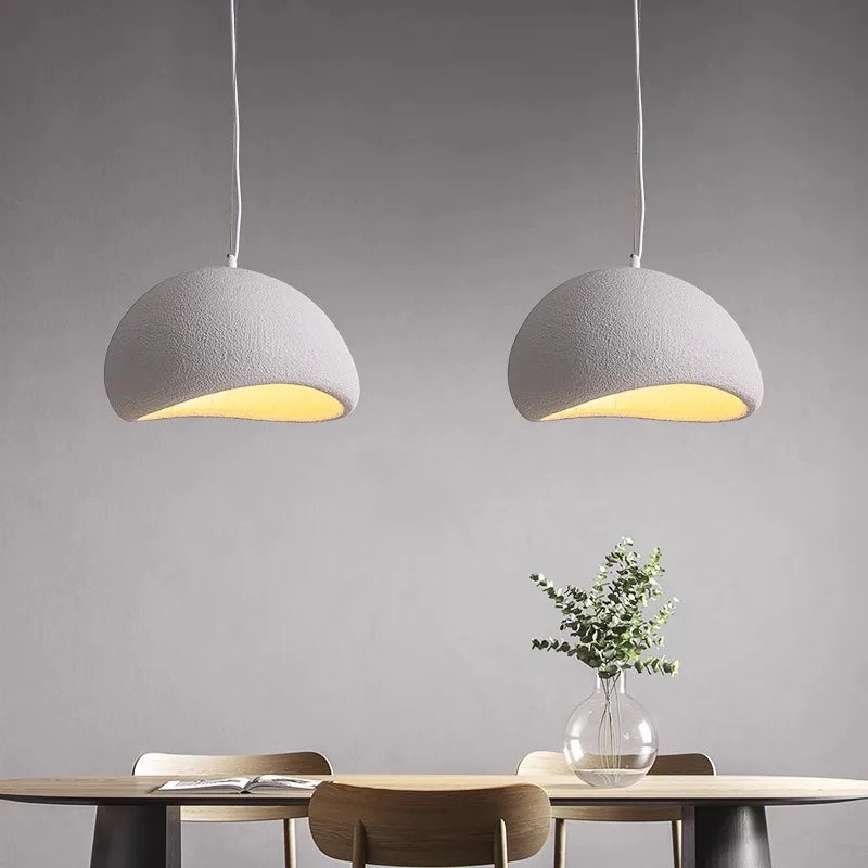 Nordic Wabi Sabi Style LED Chandelier for Elegant Home Decor - Smarsty