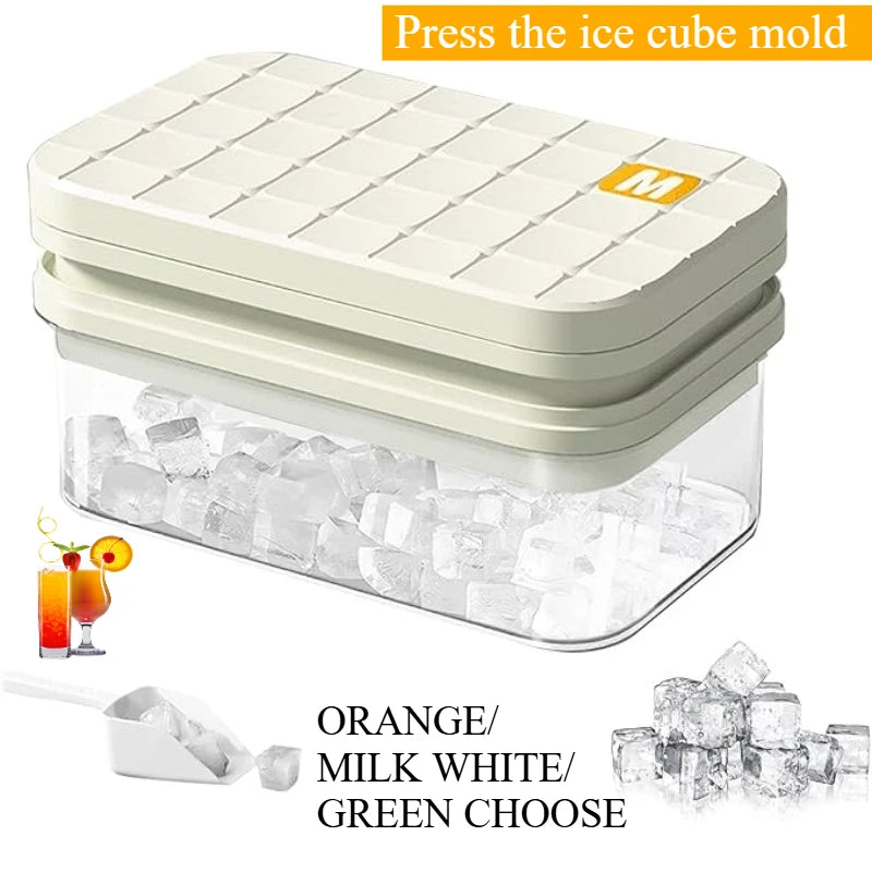 Large Capacity Silicone Ice Cube Tray for Easy Drinks - Smarsty