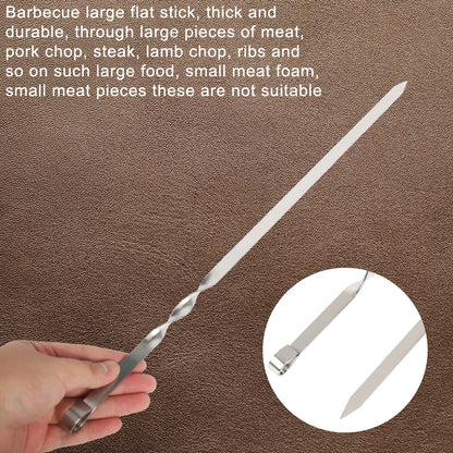 Stainless Steel Barbecue Skewers Set for Easy Cleaning - Smarsty